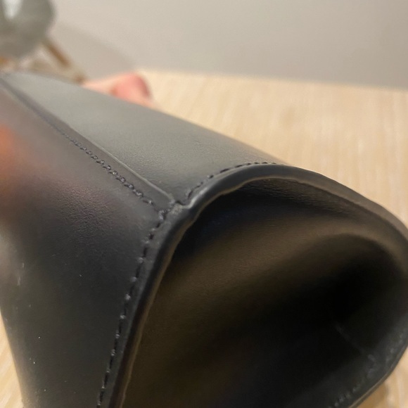 DeMellier Nano Montreal in Natural Raffia & Black Smooth - Picture 8 of 14